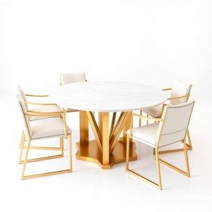 Royal Marble Dining Table