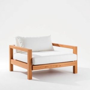 Teak Garden Lounge Chair